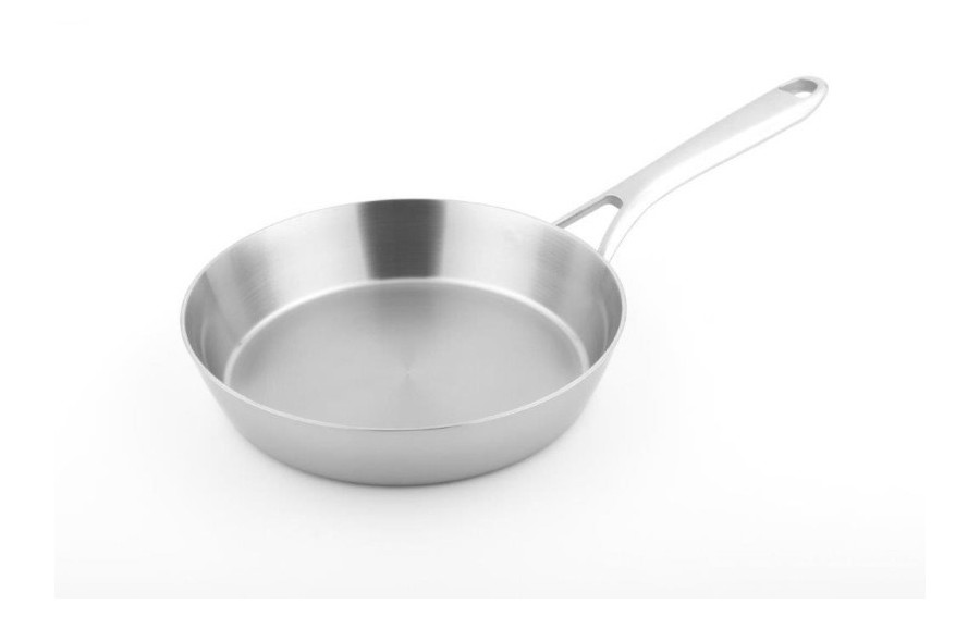 Patelnia ze stali nierdzewnej 22 cm NOIS trójwarstwowa Tri-Ply