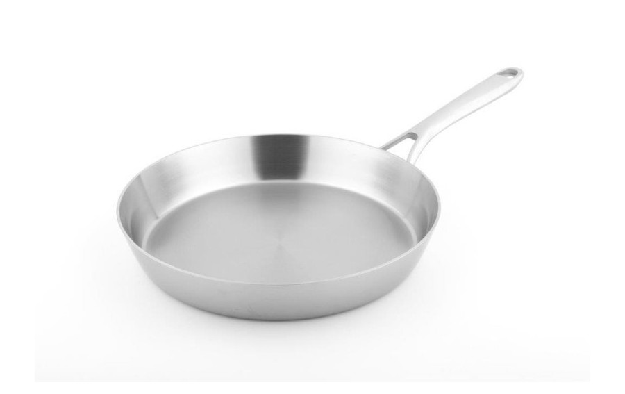 Patelnia ze stali nierdzewnej 28 cm NOIS trójwarstwowa Tri-Ply