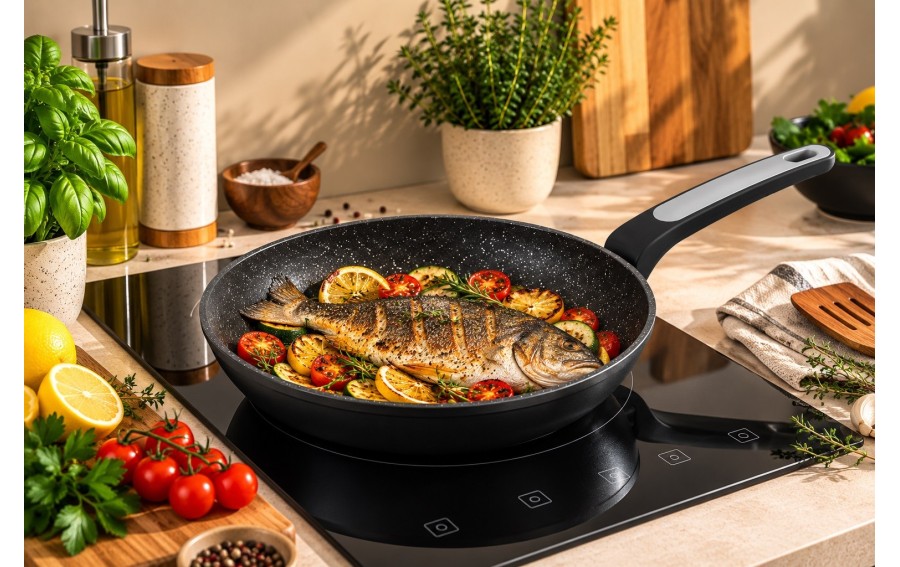 Patelnia tradycyjna 28 cm Silver NOIS 2,7 L