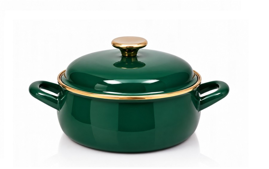 Garnek METALAC Dark Green 20 cm 2,9 L