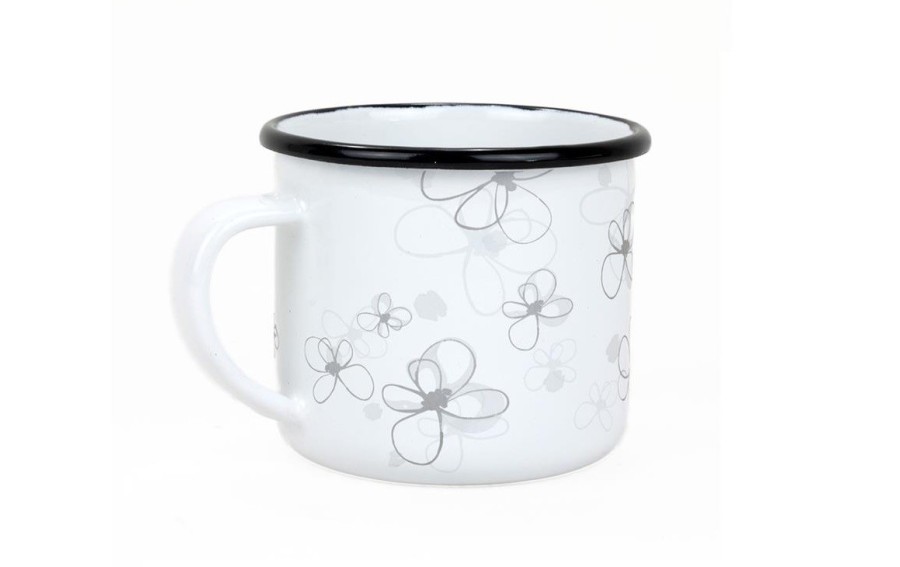 Kubek emaliowany BELIS Premium White 0,35 L