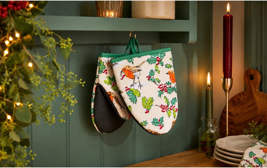 Łapki Ulster Weavers Christmas Robins 2 szt.