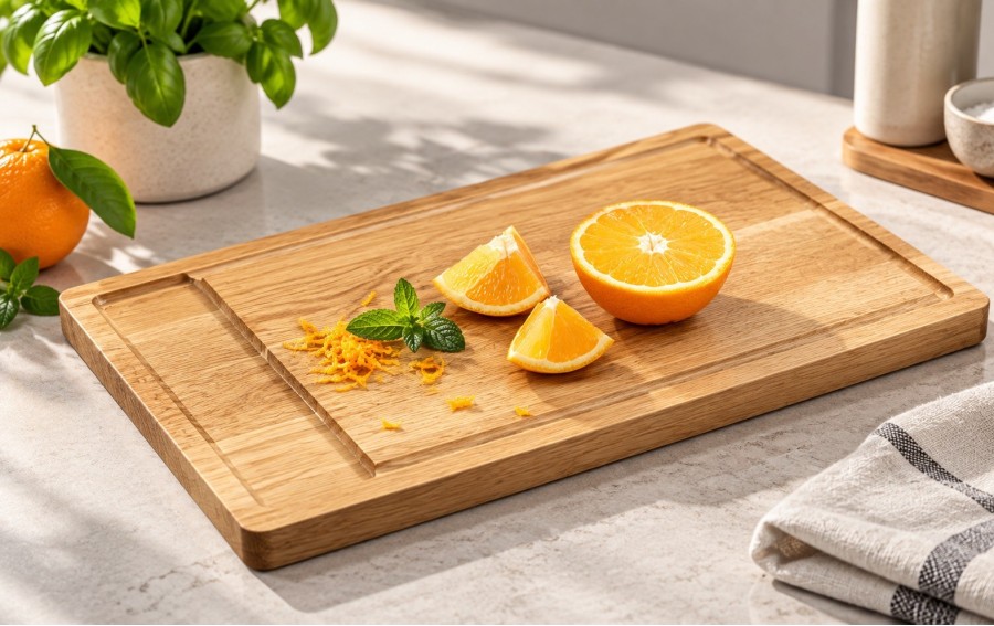 Deska dębowa Kesper FSC 45x28x2 cm 49300