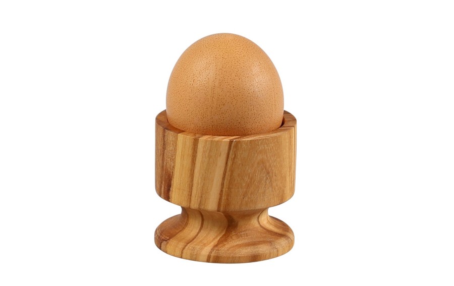 Drewniany kieliszek na jajko 5,5 cm oliwny Kesper 84050