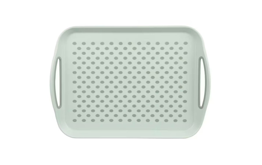 Taca do serwowania 41,5x28,7 cm zielona Kesper 77301