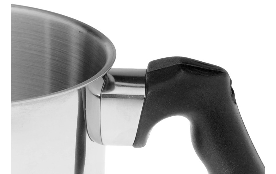 Garnek do mleka 12 cm 1 L stal nierdzewna
