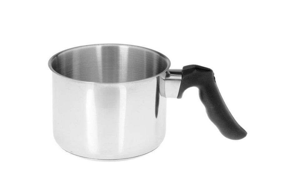Garnek do mleka 12 cm 1 L stal nierdzewna