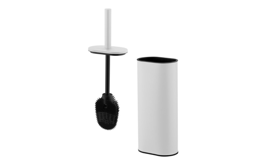 Szczotka WC NIVO biała 38 cm Galicja