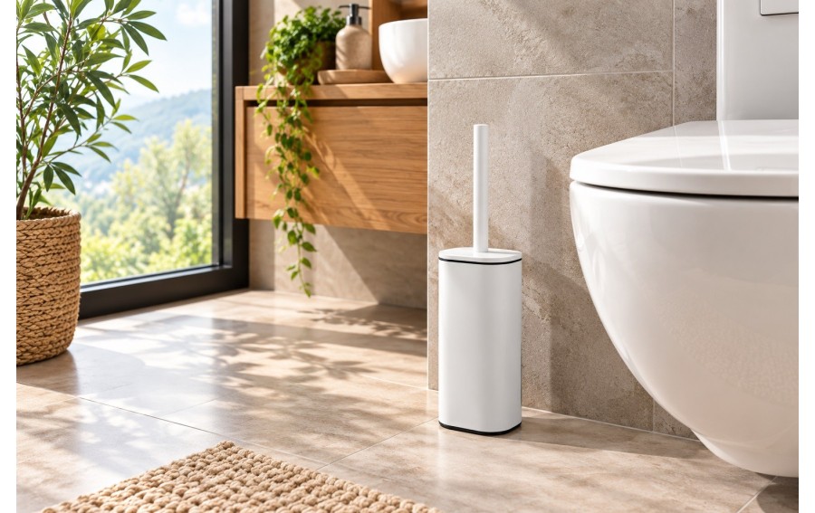 Szczotka WC NIVO biała 38 cm Galicja