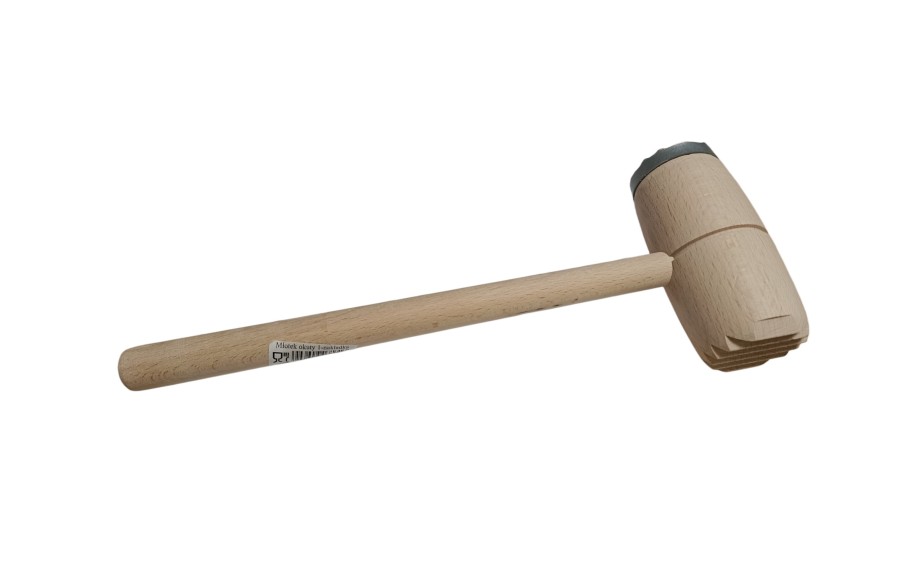 Młotek do mięsa okuty AAA drewniany 31 cm