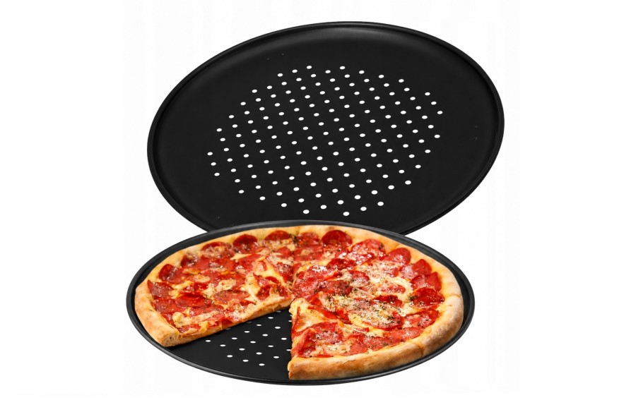 Forma do pizzy perforowana Zenker 32 cm