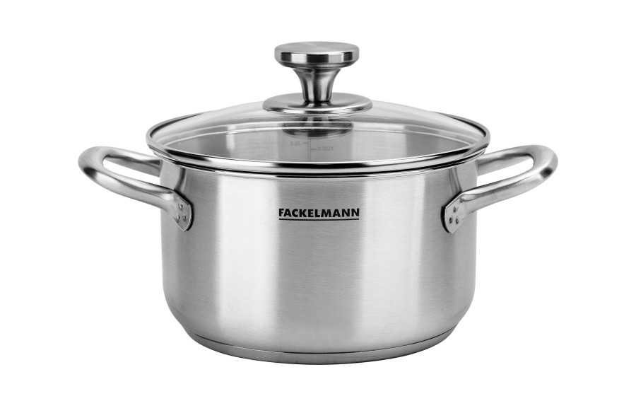 Garnek nierdzewny 3 L do mięsa Oval Fackelmann