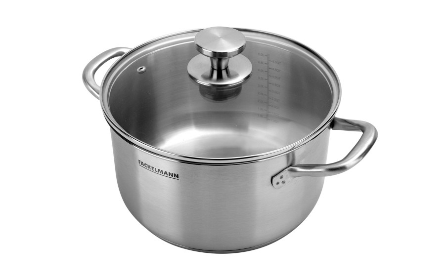 Garnek nierdzewny 5 L Oval Fackelmann