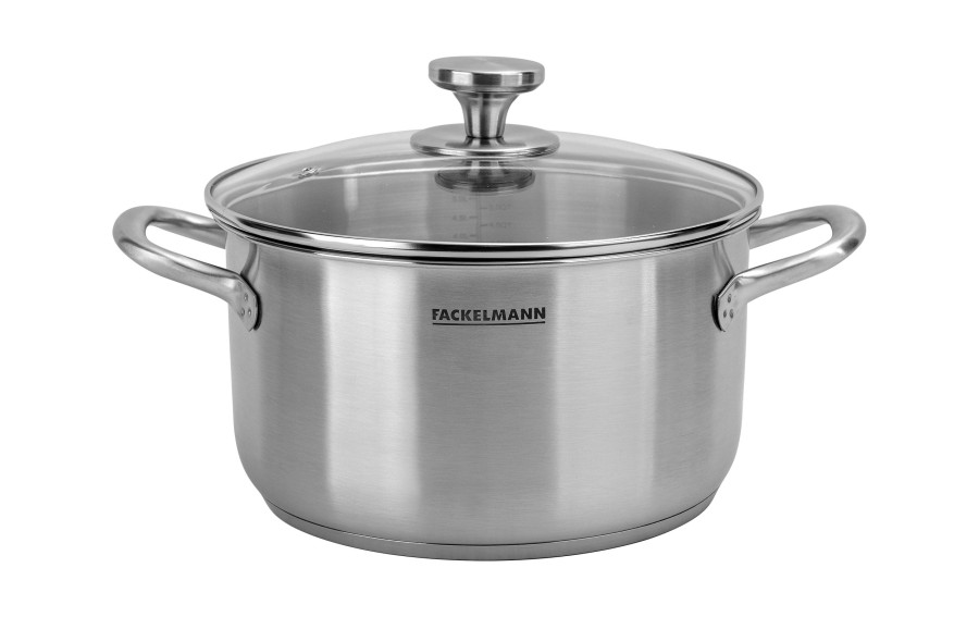 Garnek nierdzewny 5 L Oval Fackelmann