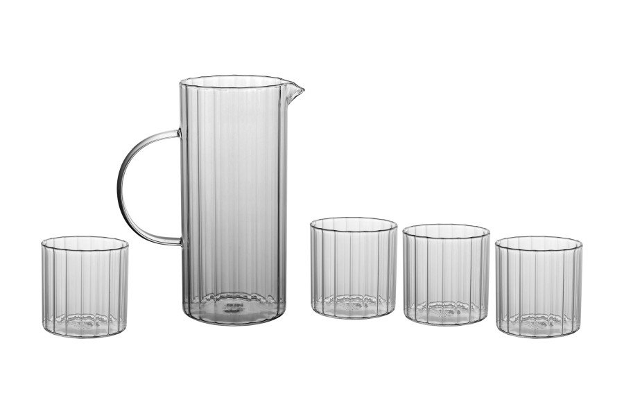 Dzbanek szklany 1,2 L + 4 szklanki 350 ml La Bande zestaw