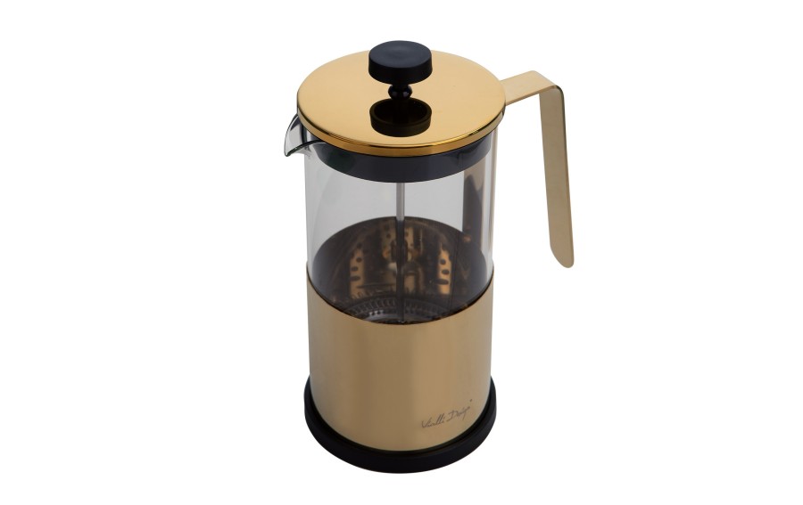 Zaparzacz do kawy i herbaty 1000 ml Diamante złoty