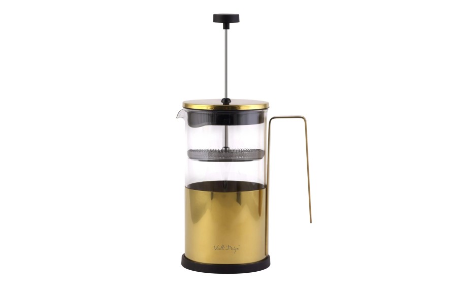 Zaparzacz do kawy i herbaty 1000 ml Diamante złoty