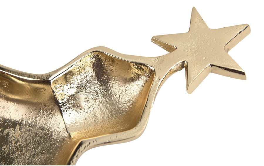 Półmisek metalowy choinka złoty 29 cm Ewax 3879