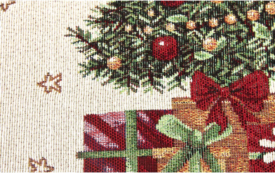 Mata stołowa świąteczna 33x48 cmZielona Choinka Ewax