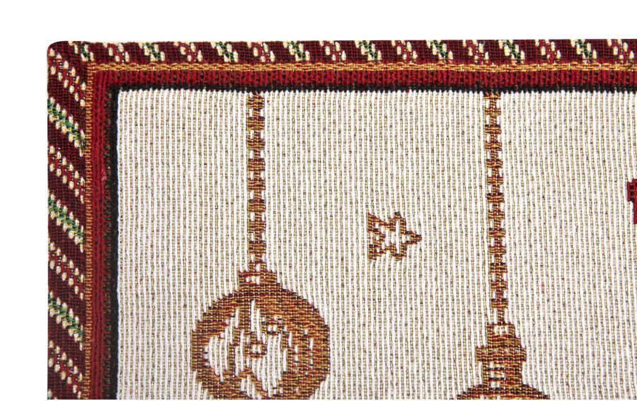 Mata stołowa świąteczna 33x48 cmZielona Choinka Ewax