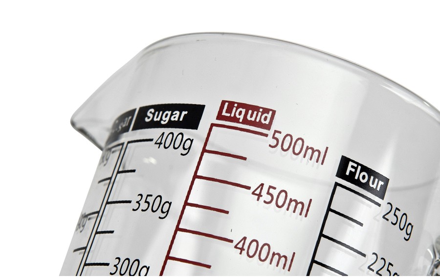 Miarka kuchenna 500 ml szklana dzbanek borosilikatowy