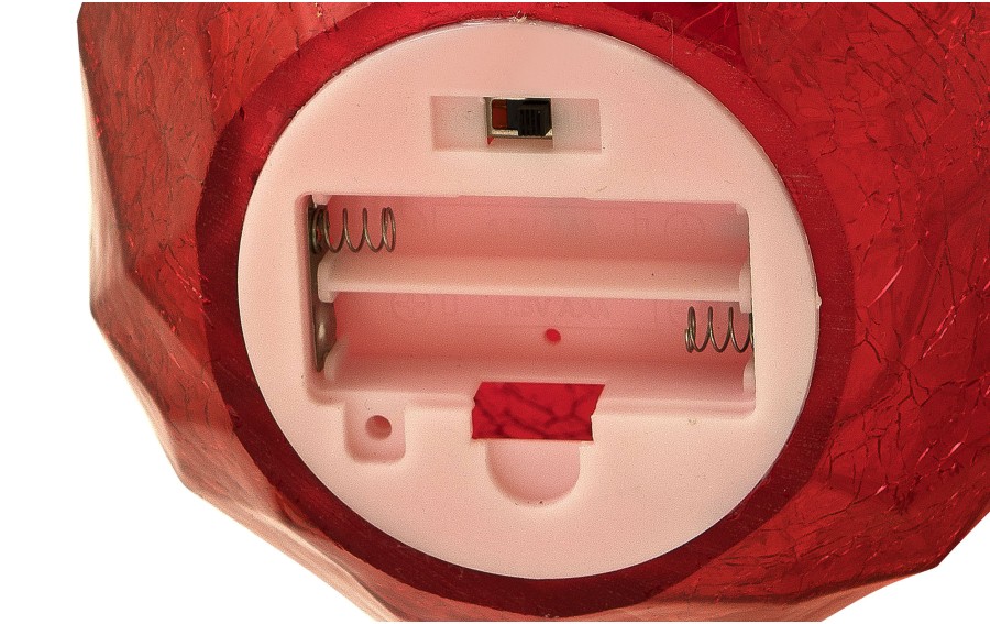 Jabłko dekoracyjne LED Art-Pol 186150 szklane złote