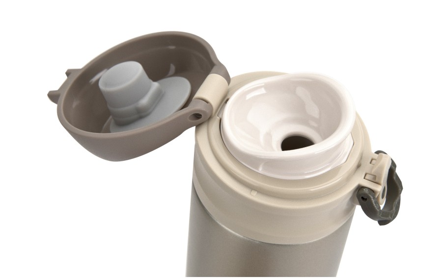 Kubek termiczny 450 ml CLICK złoty szampański