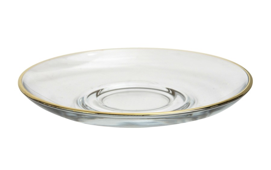 Filiżanki szklane Combi Royal Gold 180 ml 2 szt.