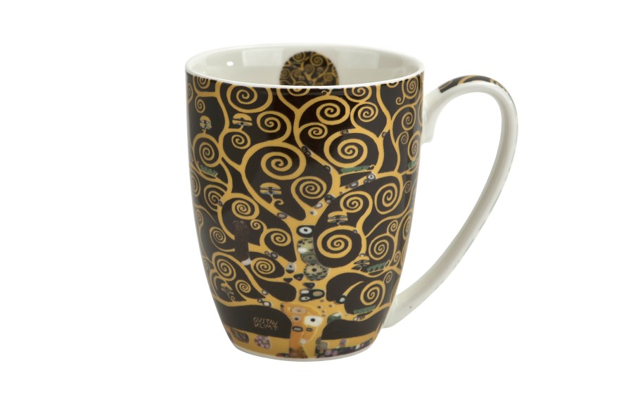 Komplet 4 kubków 360 ml Classic inspired by Gustav Klimt