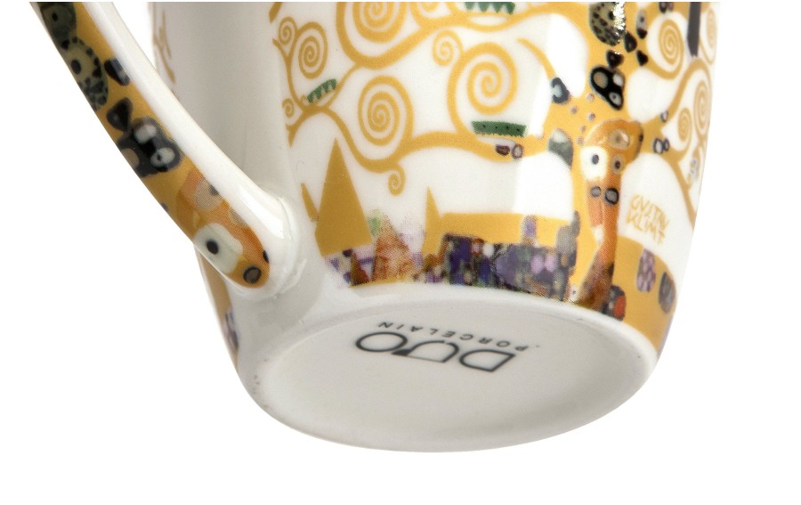 Komplet 4 kubków 360 ml Classic inspired by Gustav Klimt