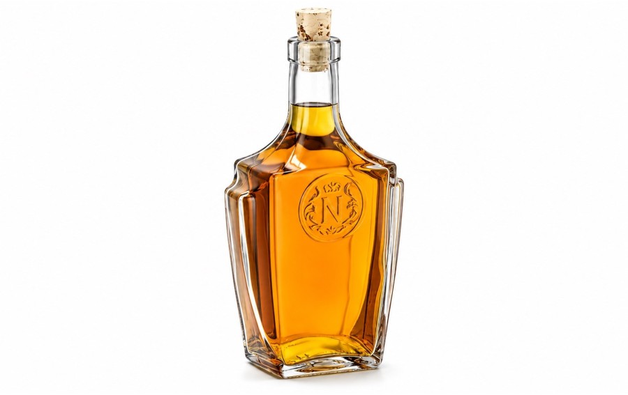 Butelka szklana Bonaparte 0,5 L z korkiem Chomik
