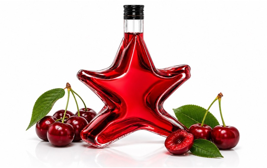 Butelka Gwiazda 200 ml szklana z zakrętką 28 mm