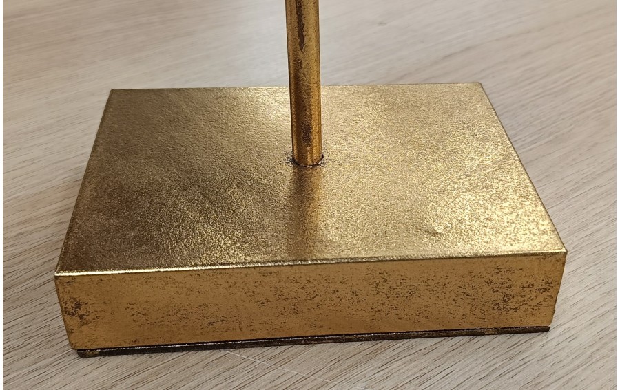 Dekoracja Metalowa Choinka 52 cm złota 167568