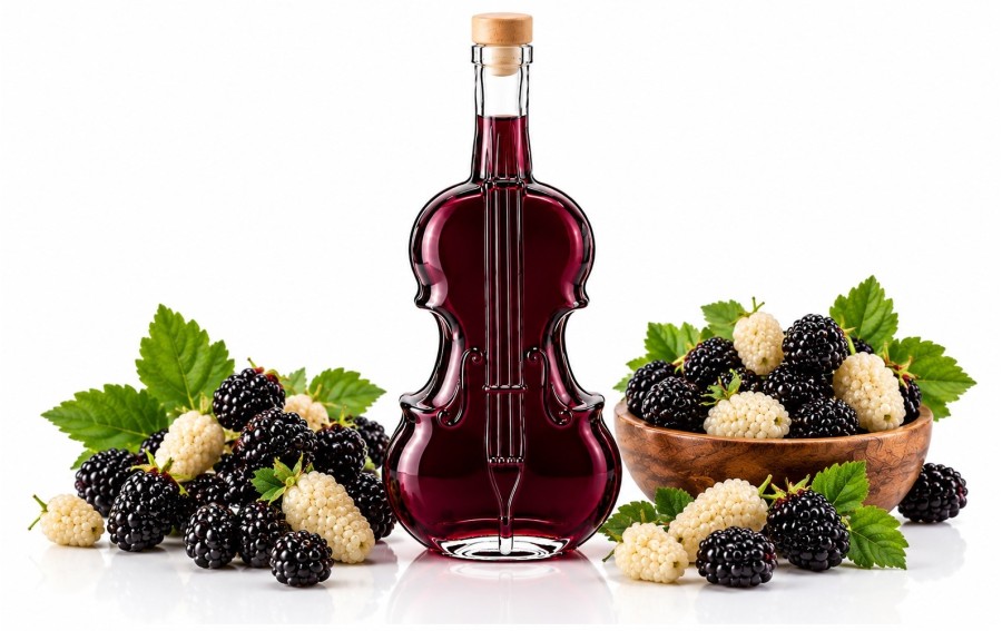 Butelka Skrzypce 500 ml z korkiem | Karafka ozdobna