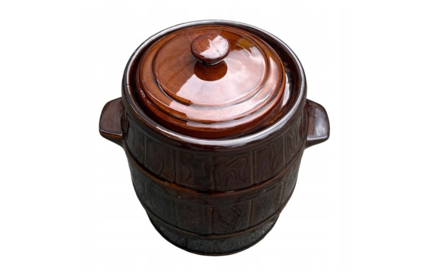 Beczka ceramiczna do kiszenia 8 l Chomik 4306
