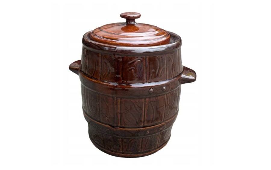 Beczka ceramiczna do kiszenia 8 l Chomik 4306