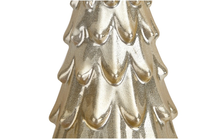 Choinka ceramiczna Sugar Gold 27,5 cm złota