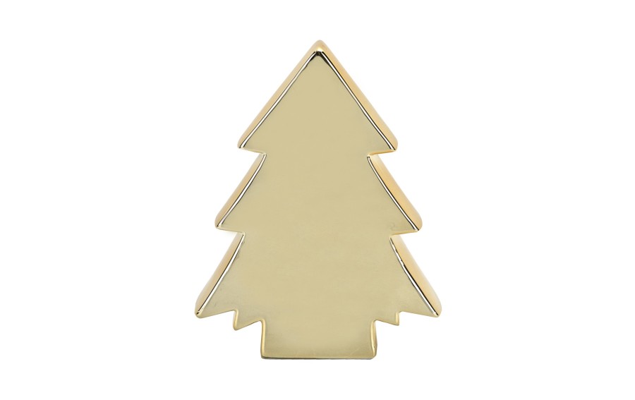 Choinka ceramiczna złota MAXI 25 cm Ewax 1498