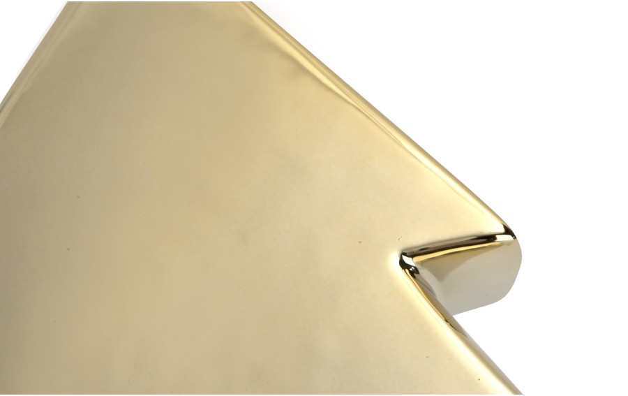 Choinka ceramiczna złota MAXI 25 cm Ewax 1498