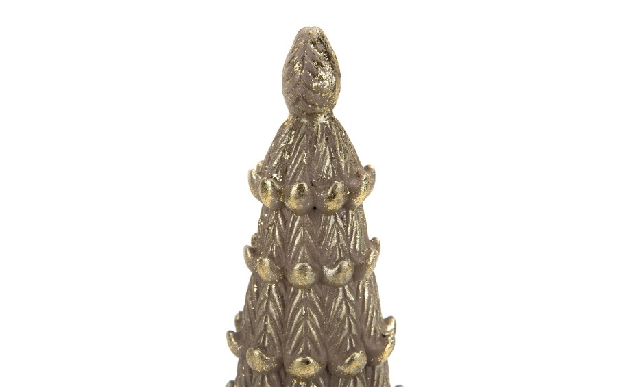 Choinka galeryjna blado różowa złota 35 cm