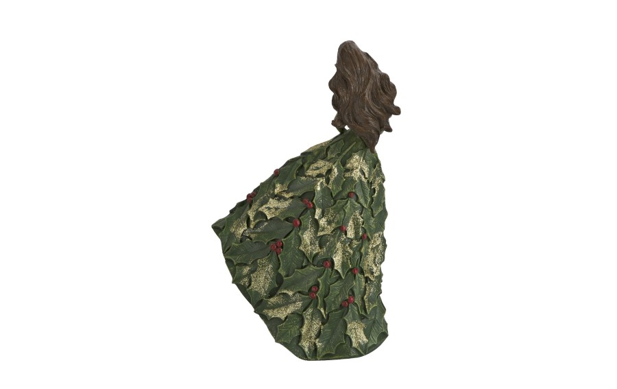 Figurka kobieta z karmnikiem zielona 35 cm Ewax 2944