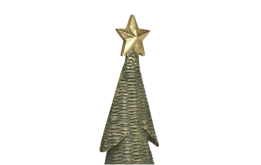 Choinka dekoracyjna zielono-złota 38,5 cm Art-Pol 174064