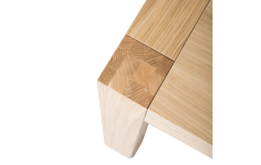 Stół Monti 90x130+1x60 dąb