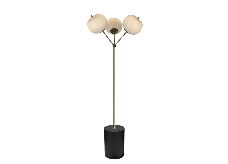 Lampa podłogowa Jabłko MJ5069-3GL złota (277925)