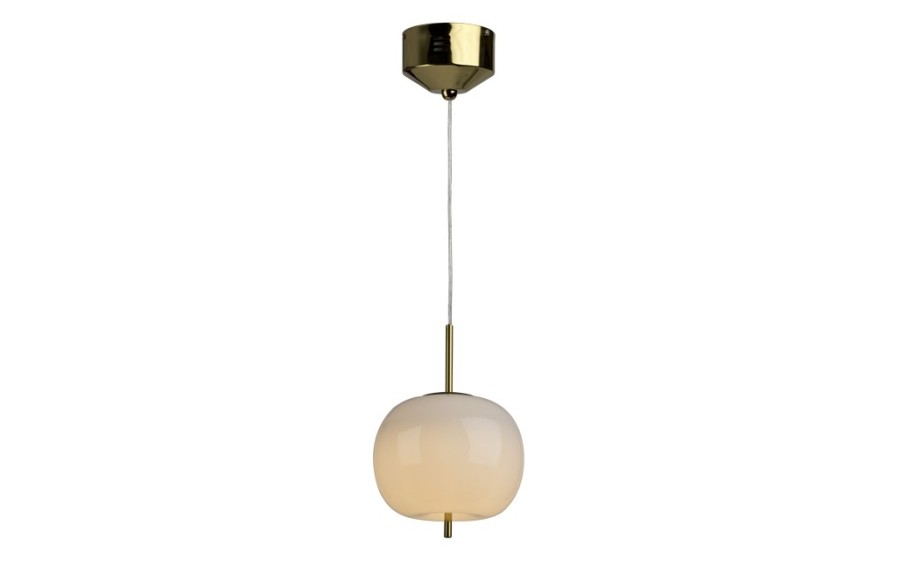 Lampa wisząca Jabłko MD5069 - 1GL złota