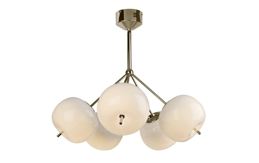 Lampa Jabłko MC5069-5 srebrna