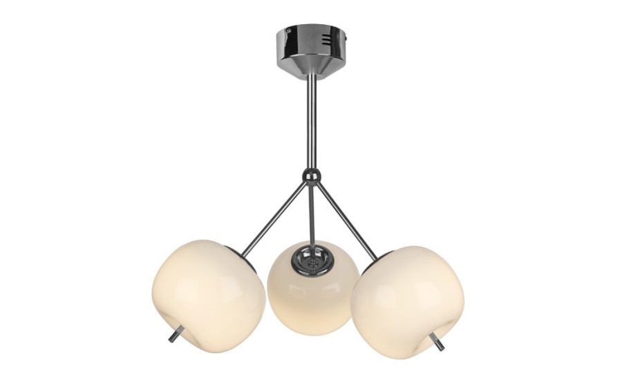 Lampa Jabłko MC5069-3 srebrna