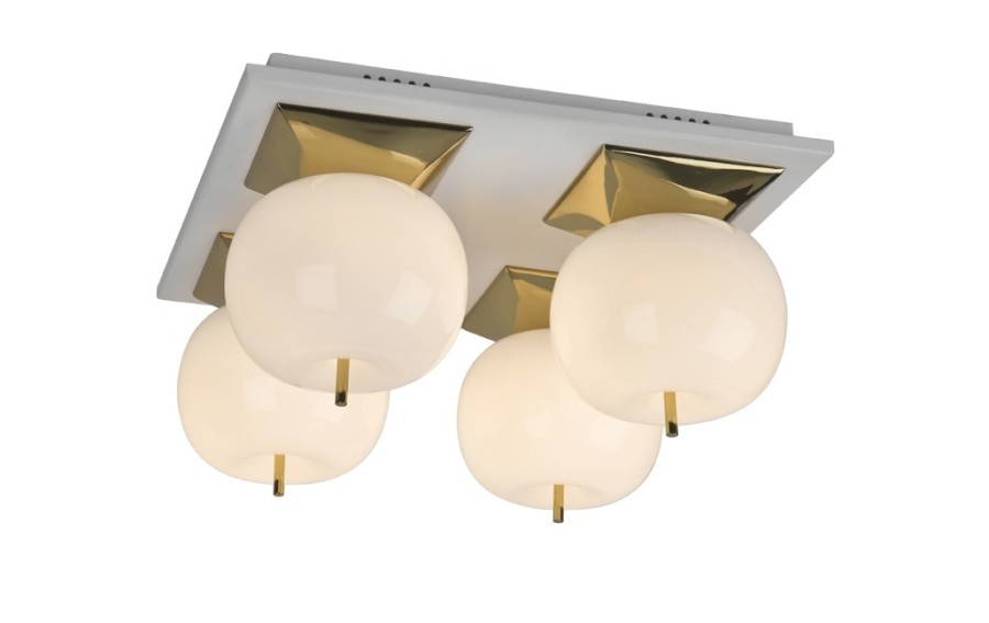 Lampa Jabłko MC5069-4GL złota