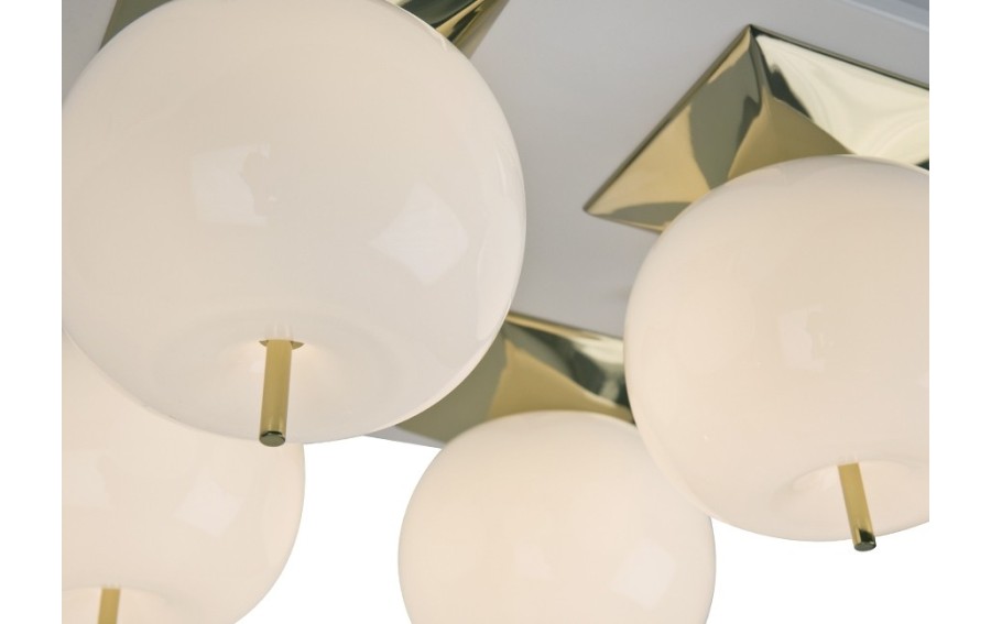Lampa Jabłko MC5069-4GL złota