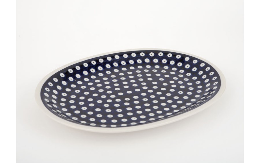 Półmisek 29cm Bolesławiec Kropki 42